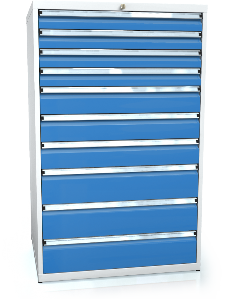 Schubladenschränke 1373 x 860 x 750 - 10x Schubladen